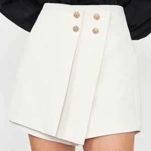 J.ING - Brystol Beige Asymmetrical Skort - Beige - Size (see measurements in ad)